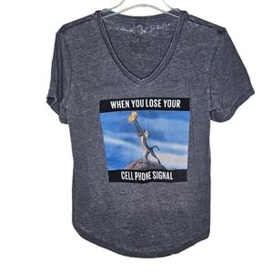 Disney The Lion King Meme Graphic Tee Size XL